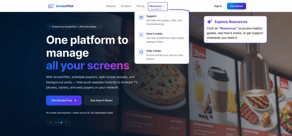 Explore ScreenPilot resources and help center